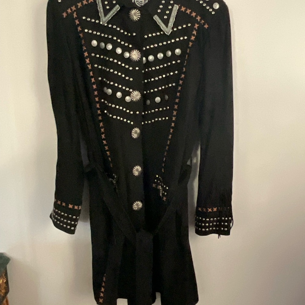 DOUBLE D RANCH  "MOUNTAIN CHANT DUSTER’’  RETIRED  SIZE 2X  UNISEX